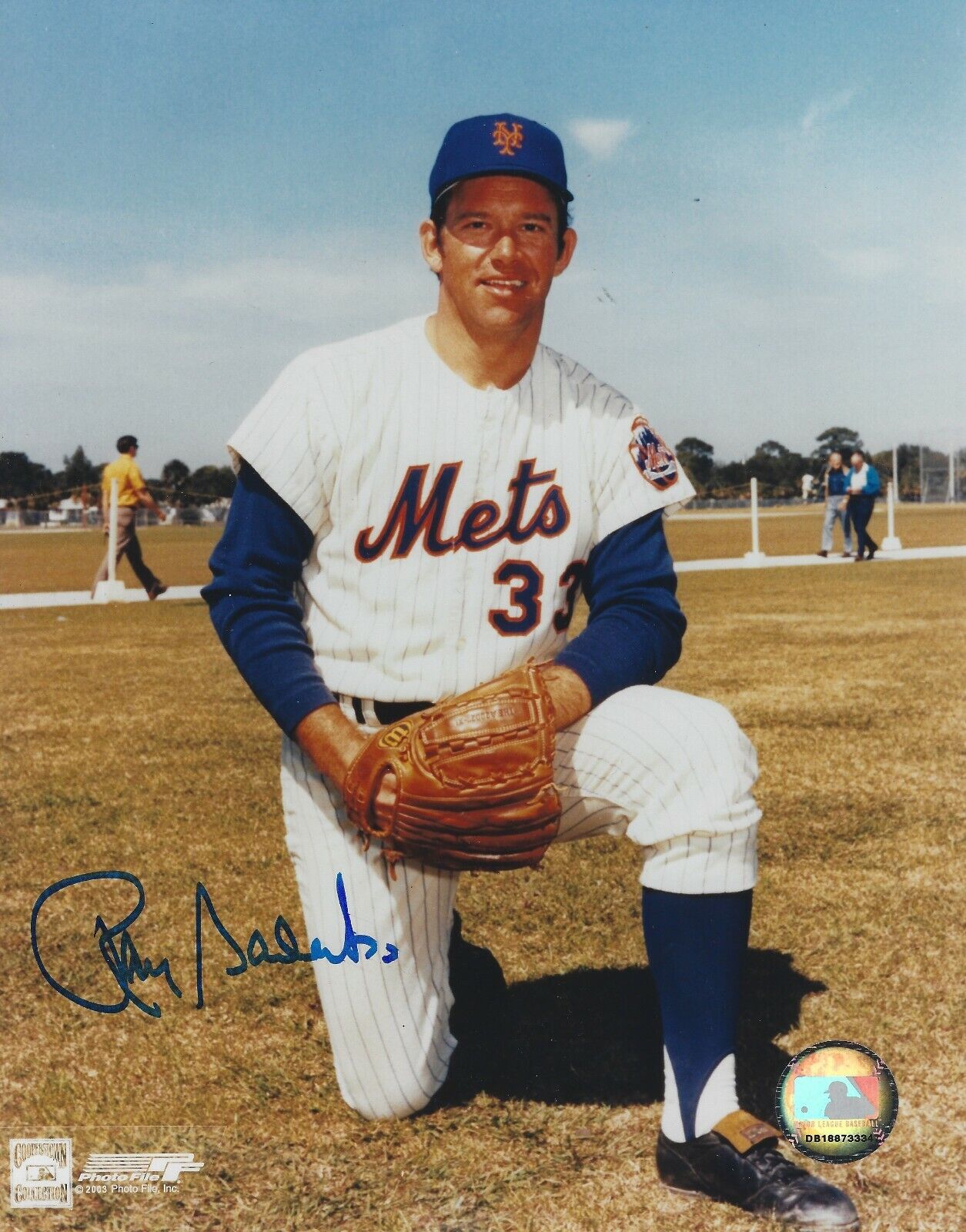 Autographed 8x10 RAY SADECKI New York Mets Photo Poster painting - COA