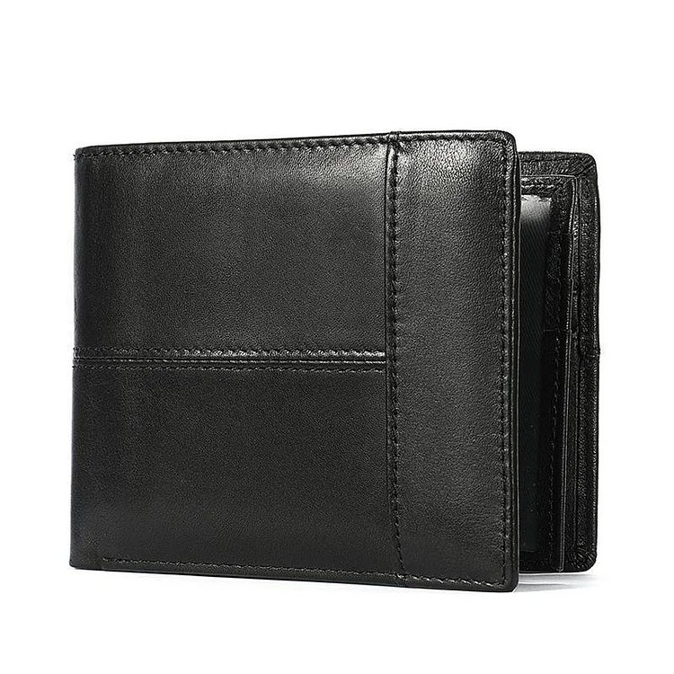 Vintage RFID Blocking Durable Leather Security Wallets