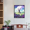 Diamond Painting-DIY Full Round Drill Windmills on Hills(40*50CM)