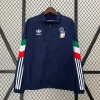 2024 Italy Windbreaker Blue Football Jersey 1:1 Thai Quality