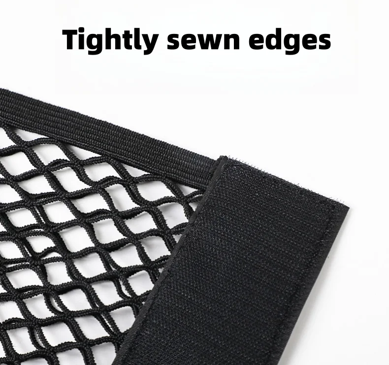 Car trunk storage elastic mesh bag