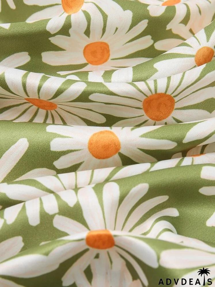 Floral Pattern Bandana