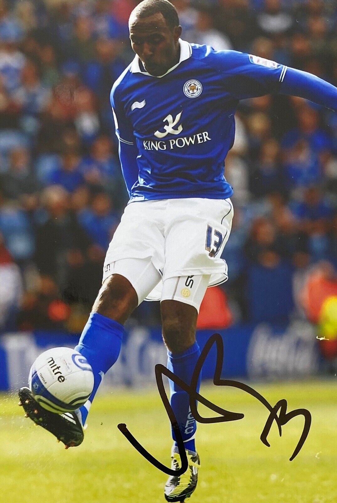 Darius Vassell Genuine Hand Signed 6X4 Photo Poster painting - Leicester City 3