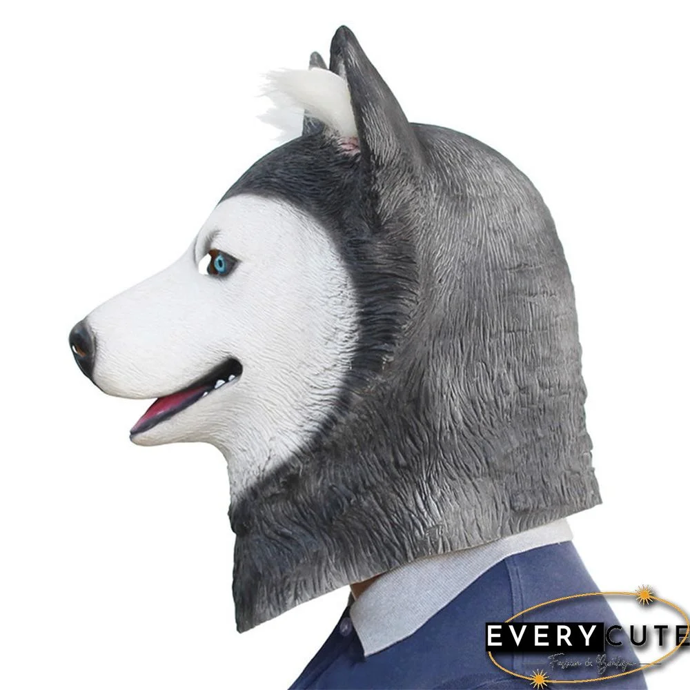 Halloween Wolf Mask Halloween Masquerade Animal Party Full Head Mask