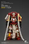 1/18 Scale Movable Word Bearers MKVI Tactical Sergeant & Erebus Dark Apostle - Warhammer 40k Official Statue - JOYTOY