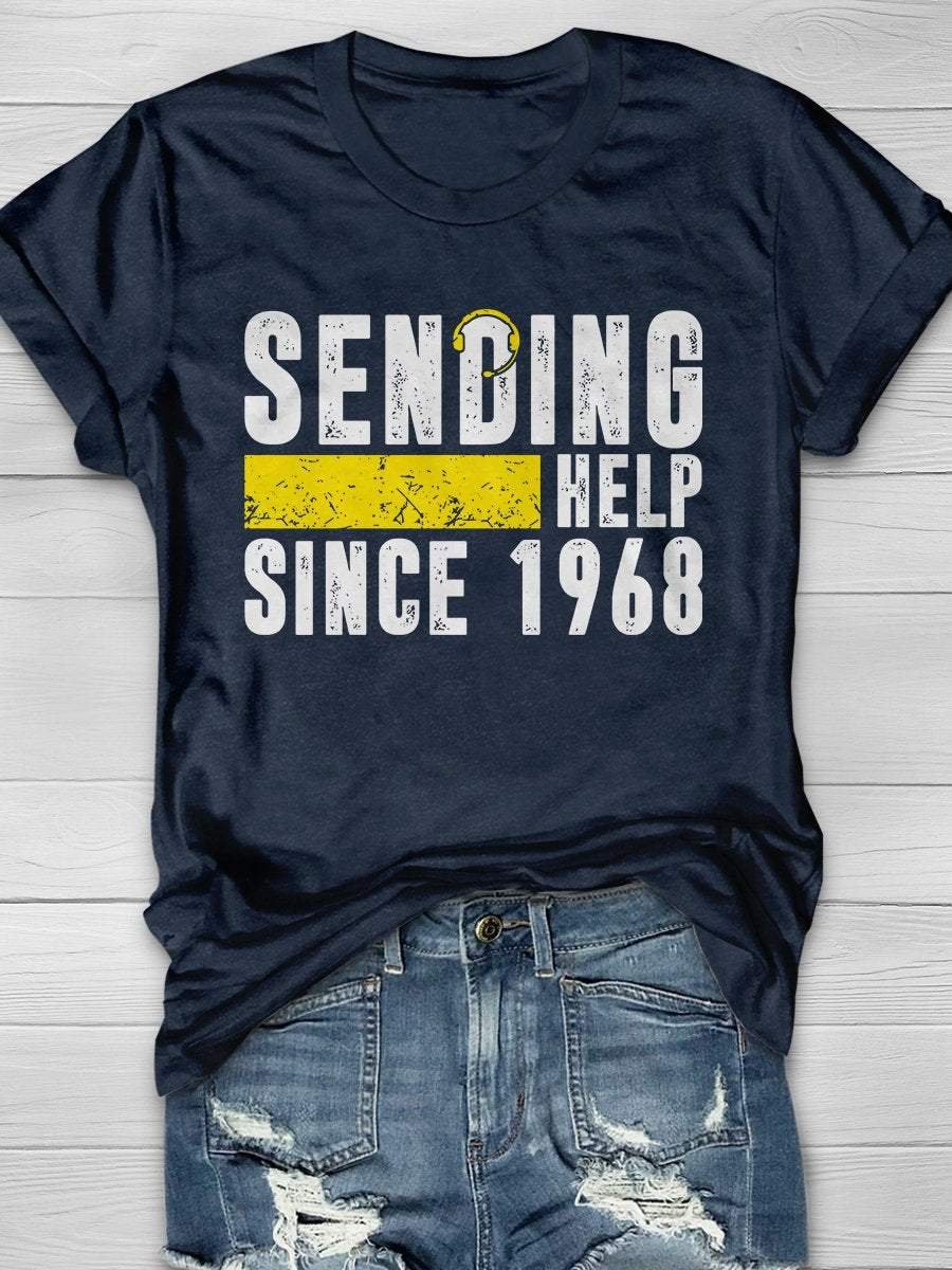 911 Dispatcher Print Short Sleeve T-shirt
