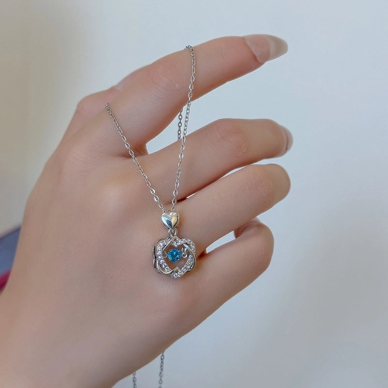 2 Pieces Minimalist Classic Style Geometric Titanium Steel Plating Pendant Necklace