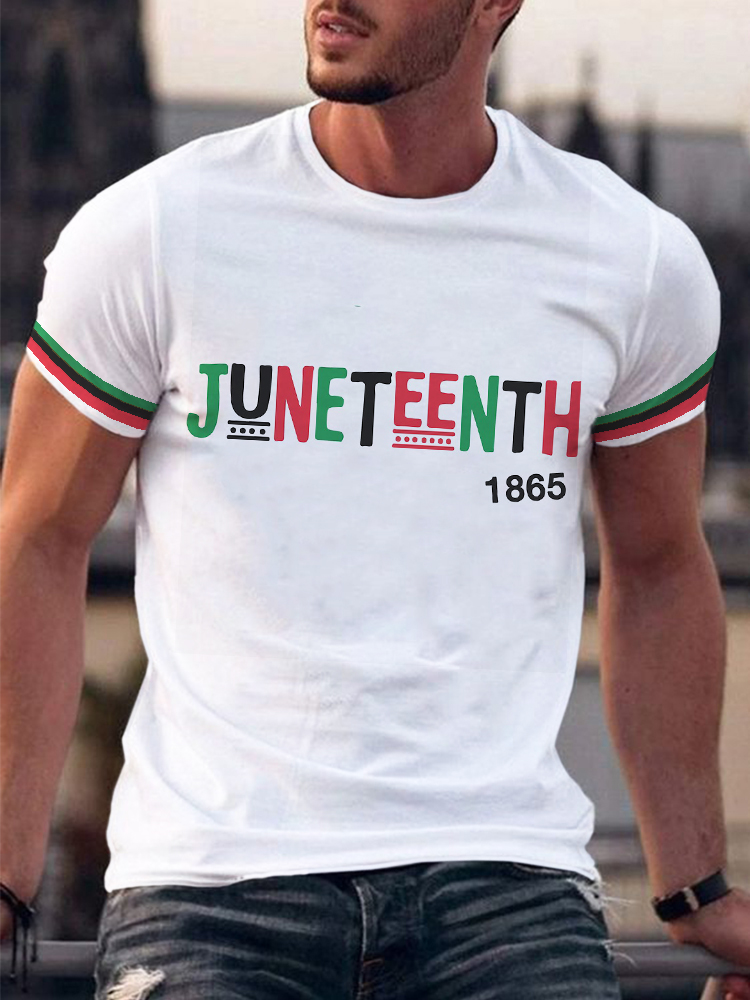 Men's Juneteenth 1865 Short Sleeve T Shirt wearshes