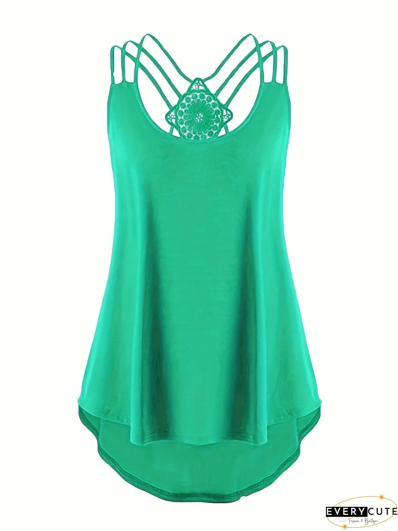 High-Low Hem Plus Size Cami Top