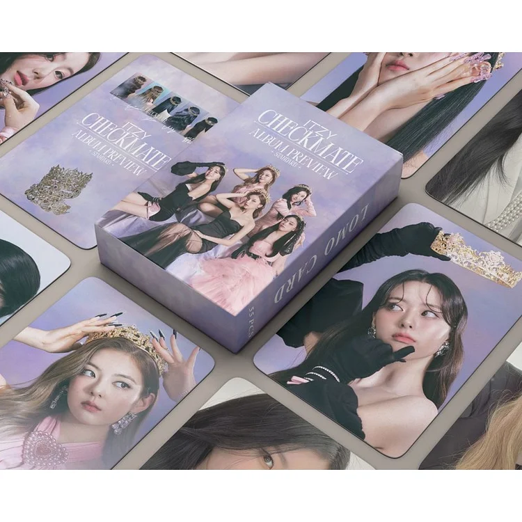 ITZY Checkmate Photocards Set (55 Cards) – Kpop Exchange