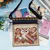 Vintage-Inspired 5D DIY Diamond Painting Waterproof Adjustable Strap Shoulder Cross Bag Kit(Owl)