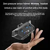 Motorcycle Helmet BT Headset Motorcycle Headphones Compatible with All Helmets