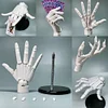 Movable Finger Joints 1/1 Human Hand Model Stand Drawing Sketch Standard Right Hand White Hand Gray Hand Model