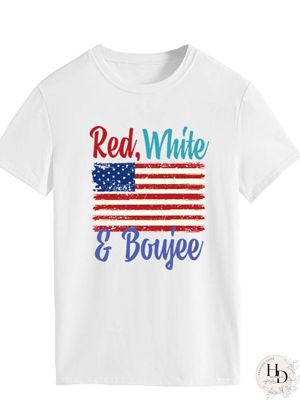 Lettered Print T-shirt P13256