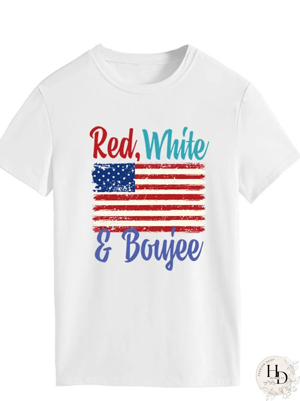 Lettered Print T-shirt P13256