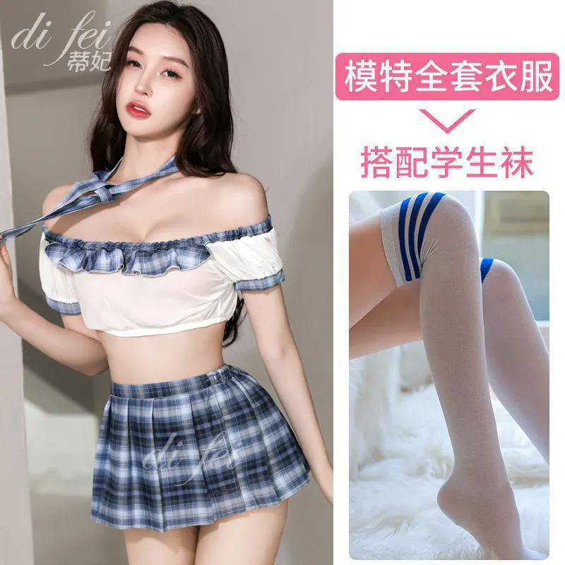 Churchf Night Swearing Underwear Pajamas Free From Female Students Wearing JK Uniform Sailors Seduced Hot Characters To Dress Up Pure Desire