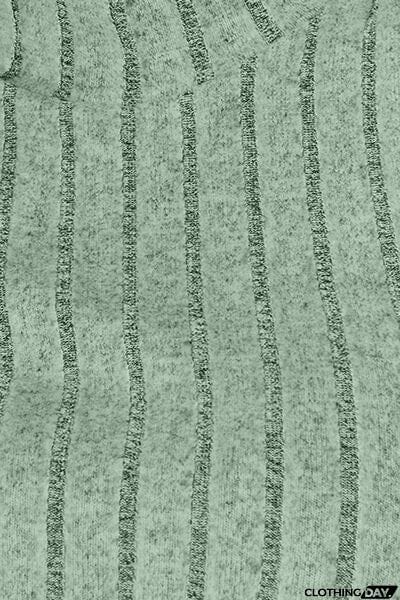 Basic Bae Full Size Ribbed Mock Neck Long Sleeve T-Shirt