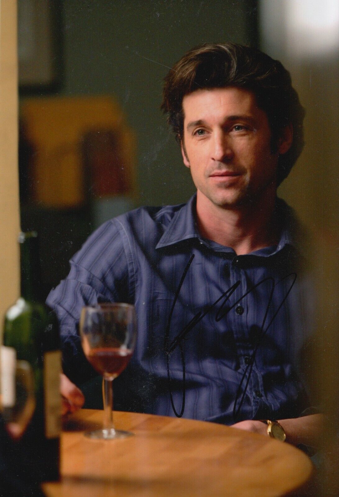 Patrick Dempsey Hand Signed 12x8 Photo Poster painting - Grey's Anatomy Autograph 1.