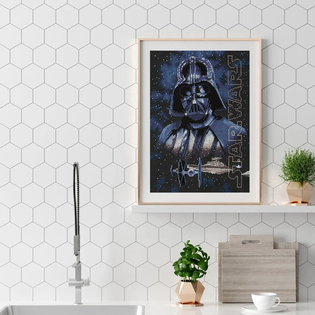 Diamond Painting - Full Round Drill - Star Wars(30*40cm)