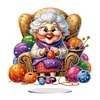 Acrylic Grandma Leisure Time - 5D DIY Craft Ornament