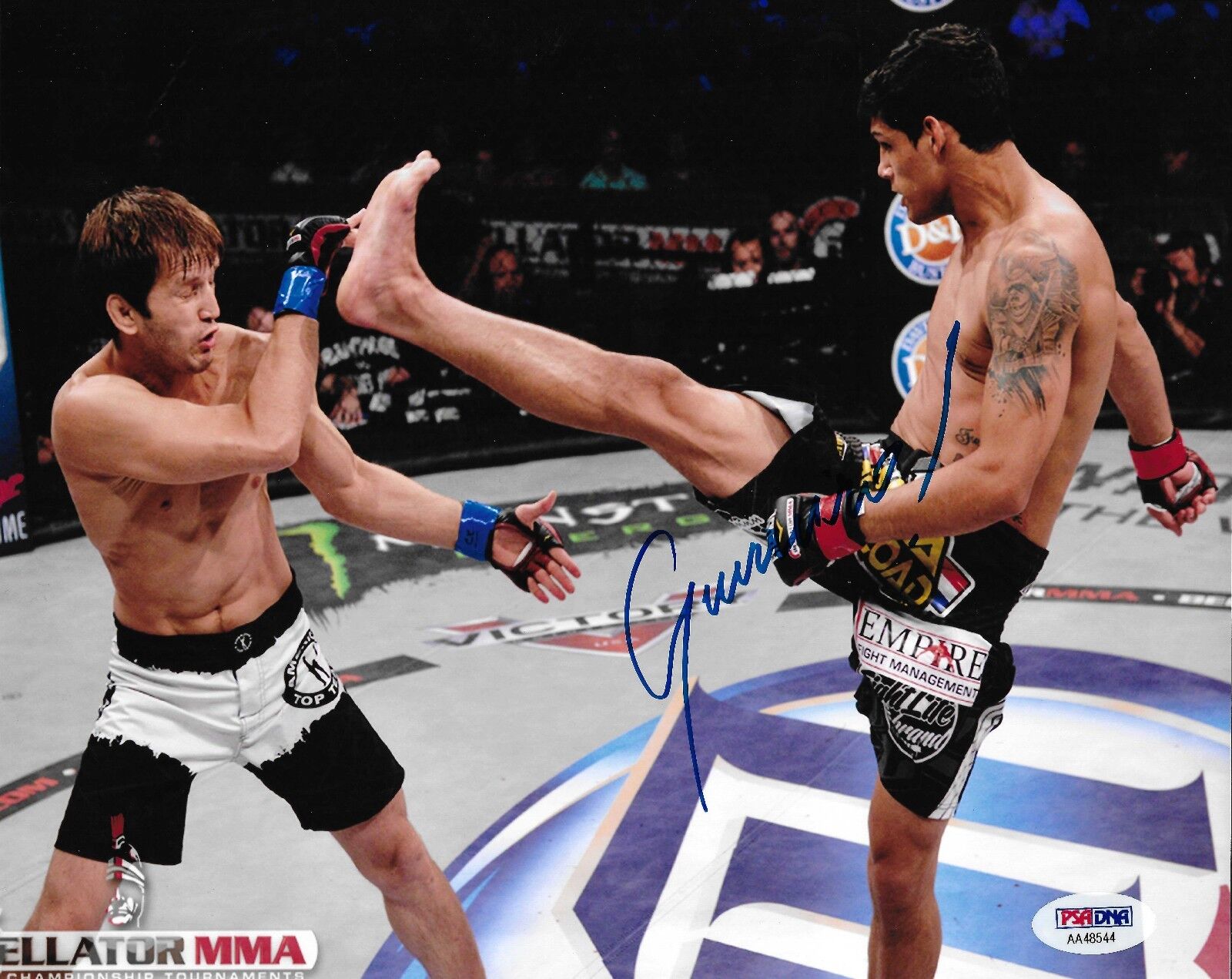 Fabricio Guerreiro Signed Bellator MMA 8x10 Photo Poster painting PSA/DNA COA Picture Autograph