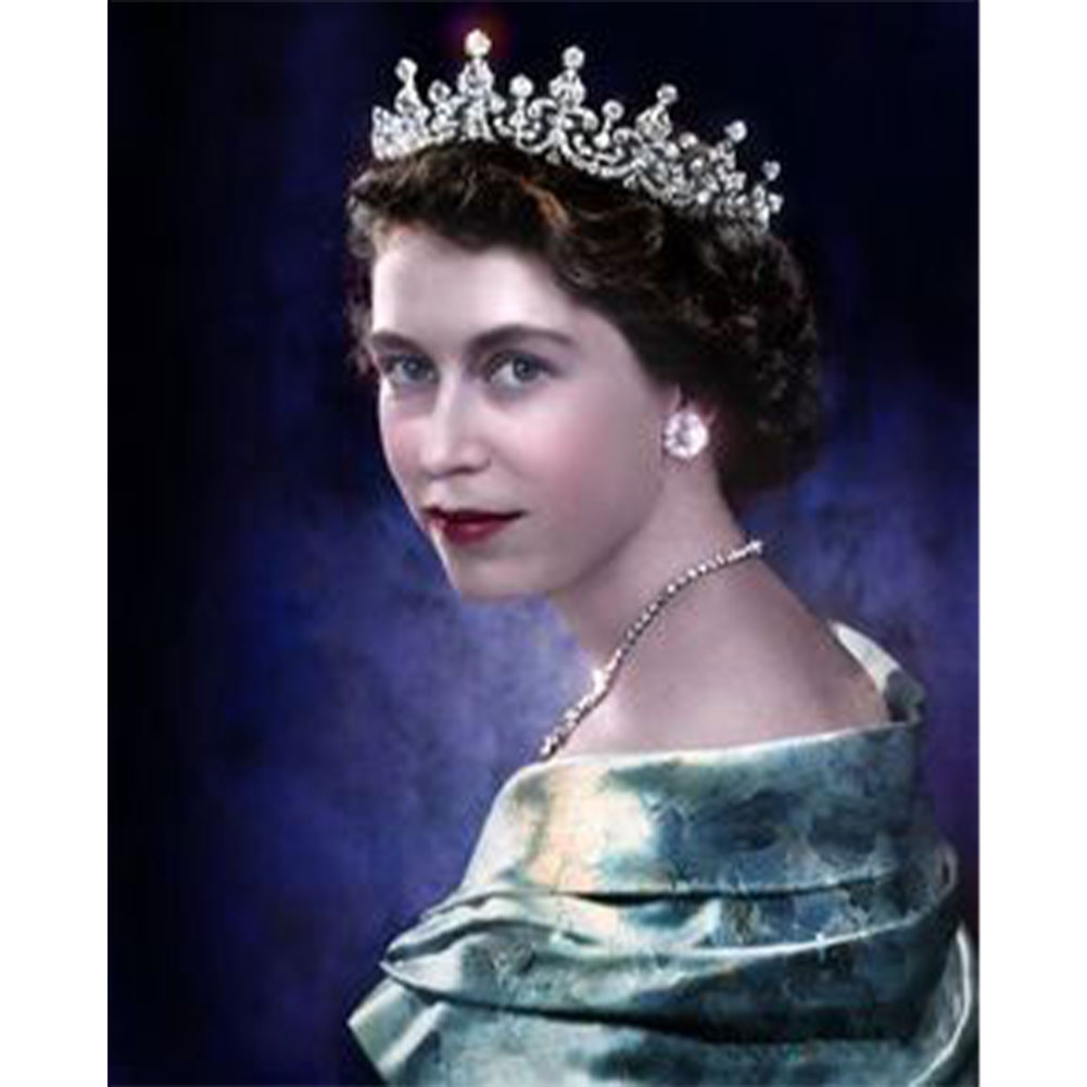 

The Queen of England - Round Drill Diamond Painting - 40*50CM, 501 Original