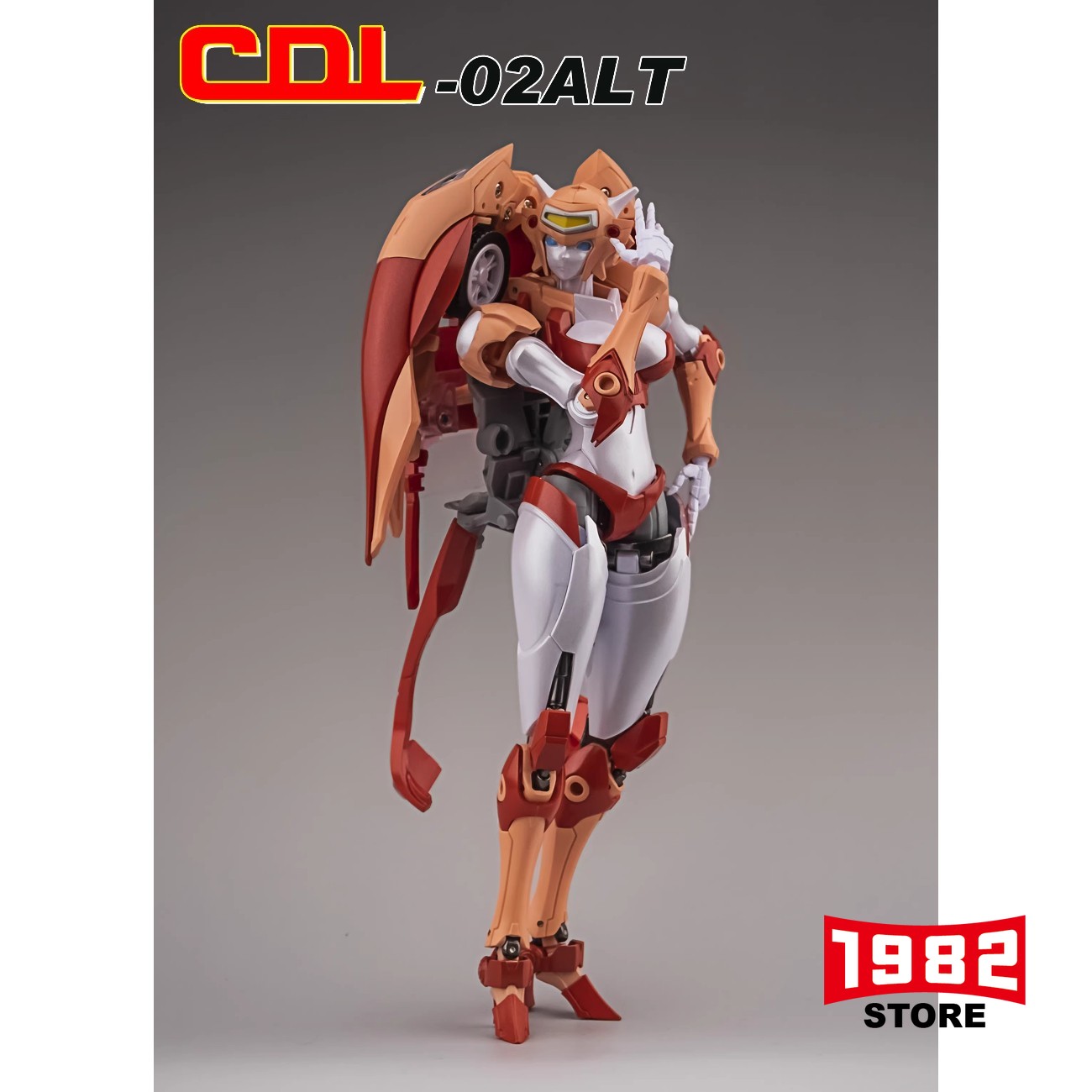 CDL-02 ALT Elita Female Robot Transformers Action Figure Premium Collectible Toy Model Detailed Articulated Figurine Movie Inspired Anime Merch Poseable Robot Figurine Gift for Kids Adults Anime Enthusiasts Collector Quality Transformer Toy Fan Favorite