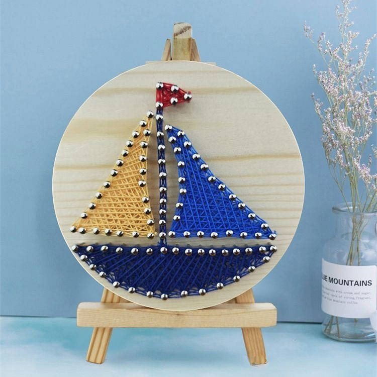 String Art - Sailboat