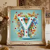 Butterfly Flower Y 5D Partial Drill DIY Diamond Painting Kit 30*30cm