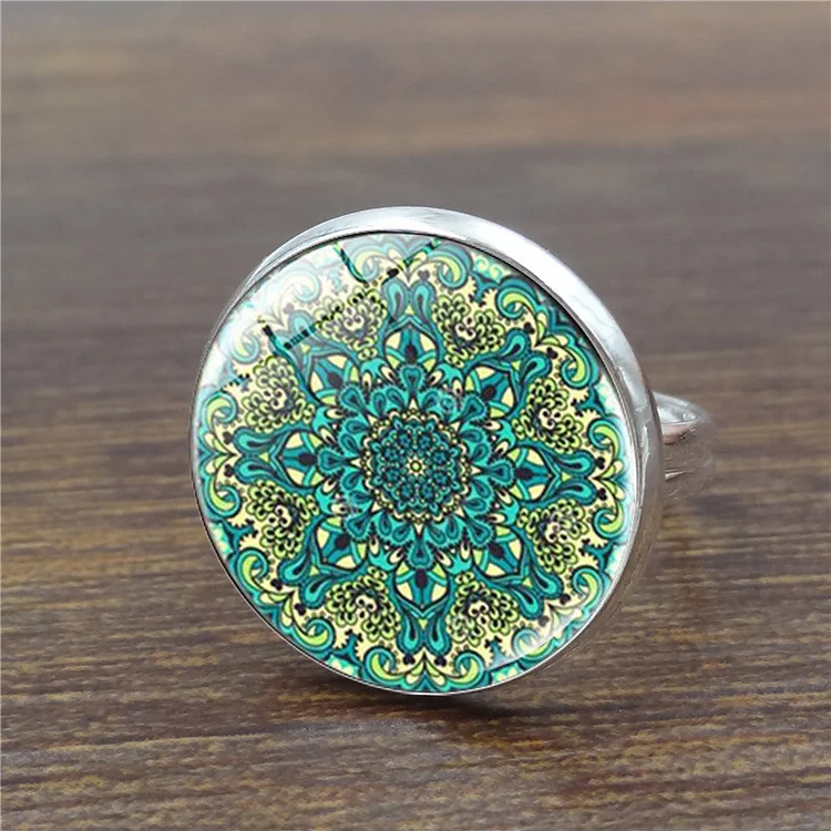 Mandala Flower Ring