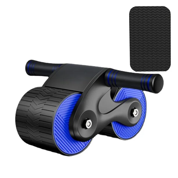 Automatic Rebound Abdominal Wheel with Knee Mat - Perfect Home Fitness Equipment for Abdominal Exercise Fitness