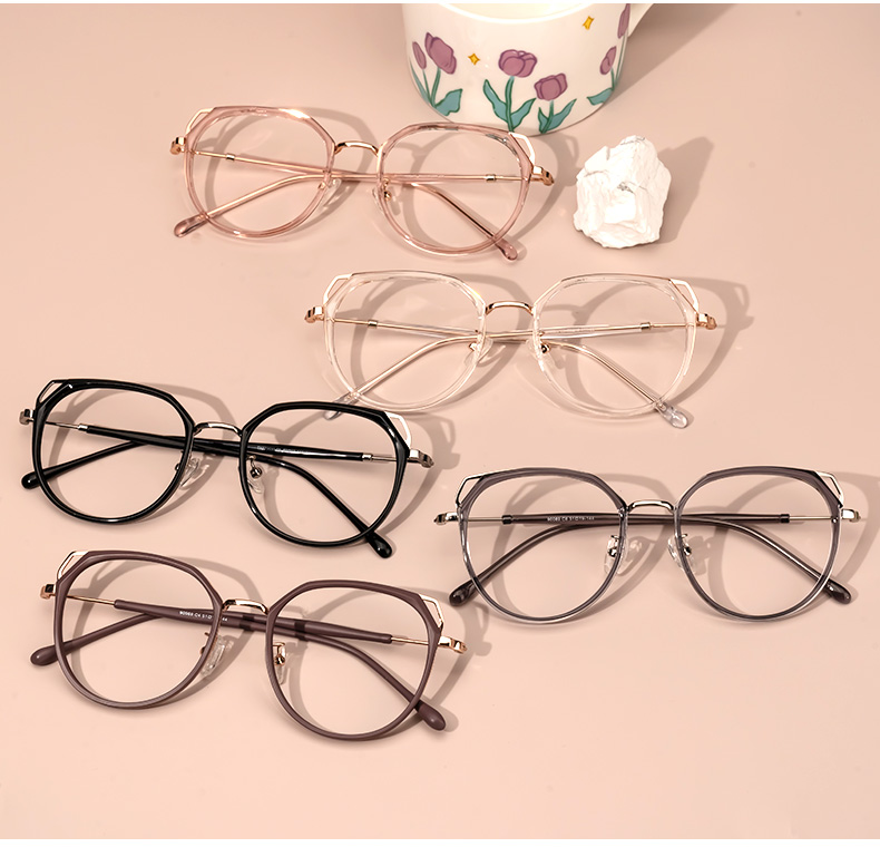 Ofelia Rosa Geometrisch Brille
