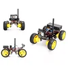 ESP32-32 Camera Programming Robot Ultrasonic Tracking Obstacle Avoidance Car Programming Robot Kit