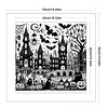 Halloween Hut - 11CT Stamped Cross Stitch - 50*50cm - Halloween