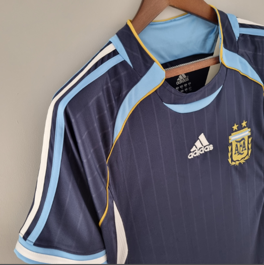 Retro 2006 Argentina away Football T-Shirt Thai Quality