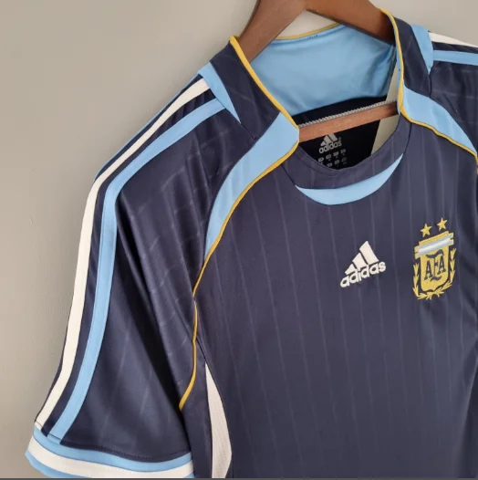 Retro 2006 Argentina away Football T-Shirt Thai Quality