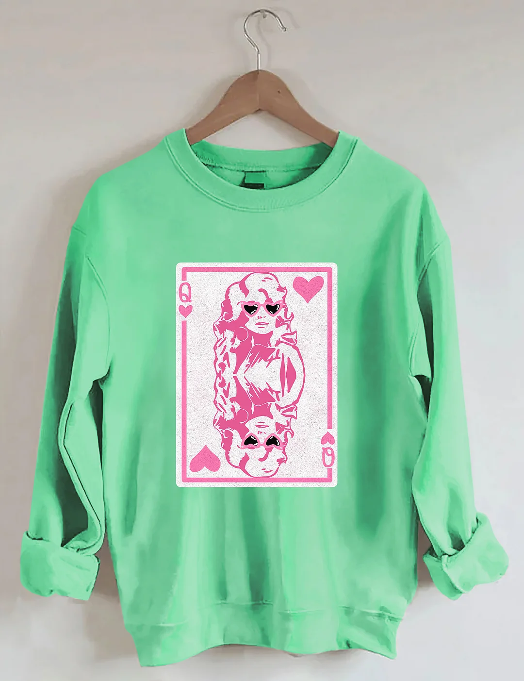 Valentine's Day Queen Of Hearts Sweatshirt