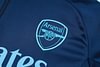 Joyfball 2024/2025 Arsenal Half-Pull Training Suit Royal Blue Football Shirt 1:1 Thai Quality