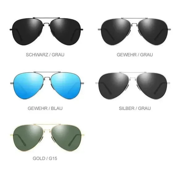 Meladen™ Premium ultraleichte polarisierte Sonnenbrille 100% UV-Schutz