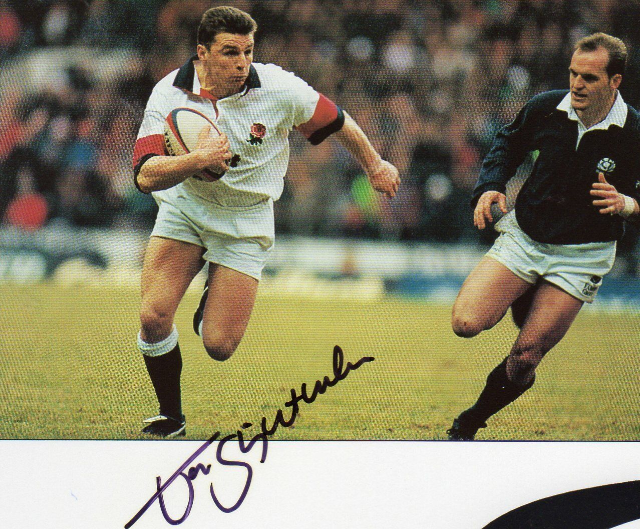 JON SLEIGHTHOLME AUTOGRAPH, RUGBY UNION, ENGLAND