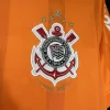Retro 2010 Corinthians Orange Soccer Jersey
