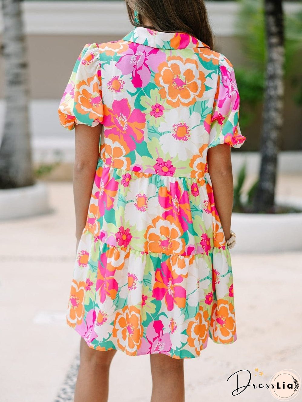 Whimsical Floral Dress