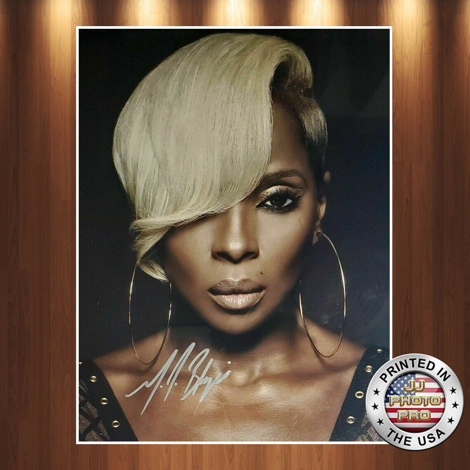 Mary J Blige Autographed Signed 8x10 Photo Poster painting REPRINT