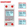 Digital Electric Energy Monitor LCD Display 220V 230V KWH Electric Meter 50 60Hz