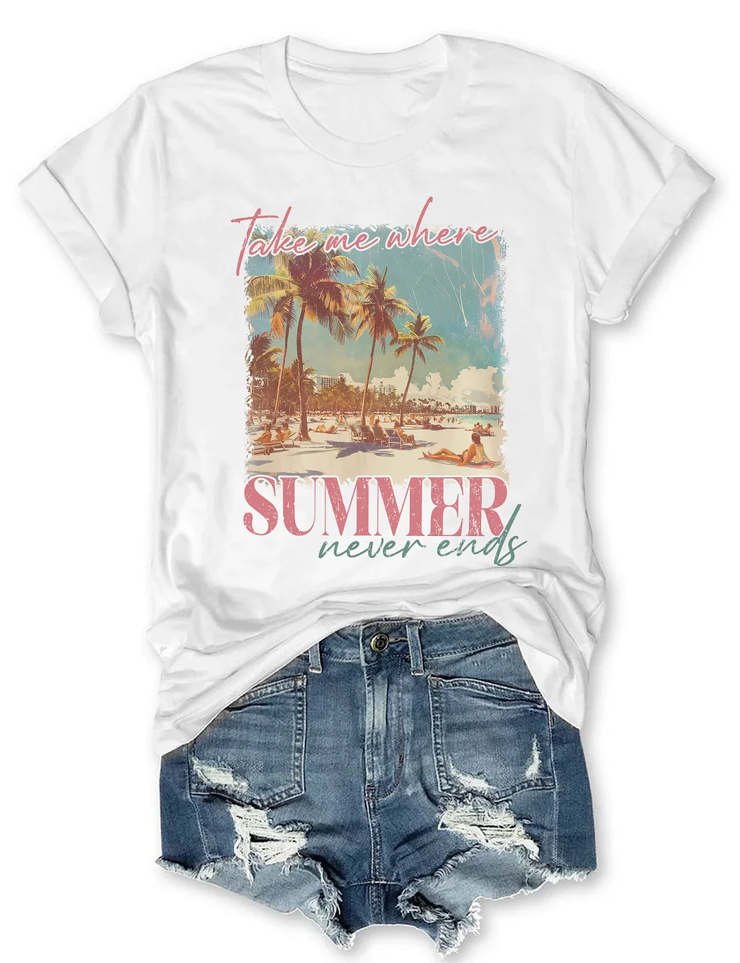 Take Me Where Summer Never Ends T-shirt