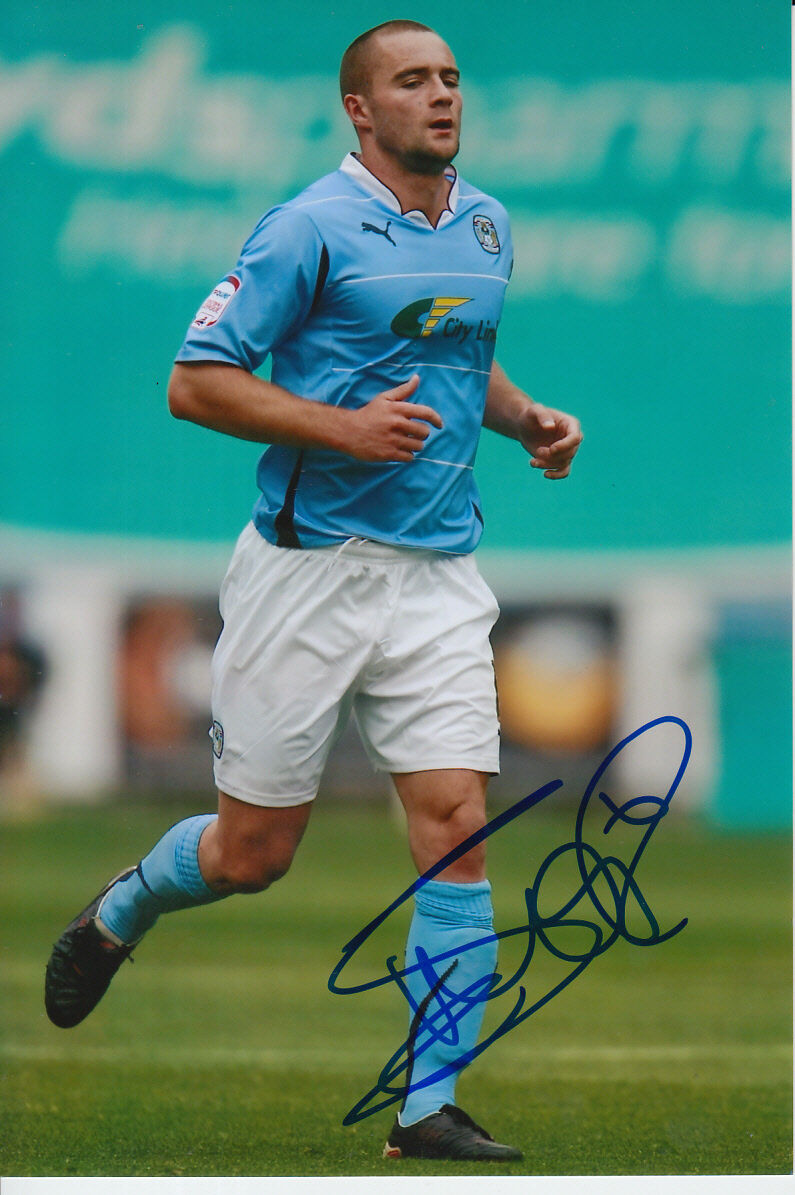 COVENTRY CITY HAND SIGNED JAMES MCPAKE 6X4 Photo Poster painting 2.