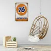 [Grande Taille]76 Racing Fuel - Panneaux en &eacute;tain m&eacute;tallique(30*40cm)