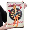 Bullseye&ldquo;Easy In Easy Out&rdquo; - Vintage Metal Signs(12*16Inch) 