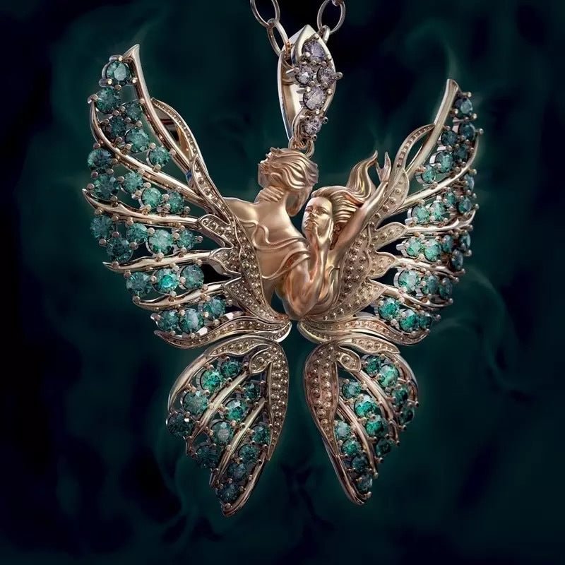 Angel Wings Pendant - I've Been Embrace You