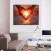 Sunset And Love  | Full Round Diamond Painting Kits